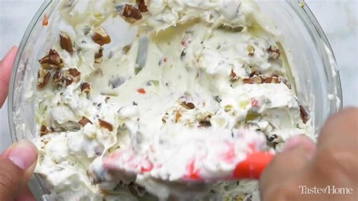 Olive stuffed celery