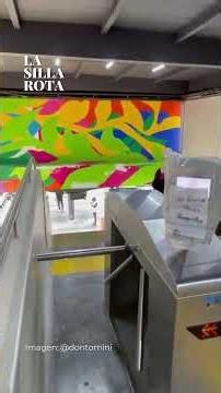 Xola Metro station debuts murals and axolotls, but one is already deteriorating