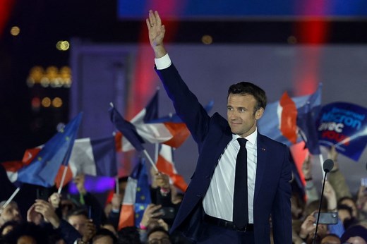Macron wins French presidential runoff election