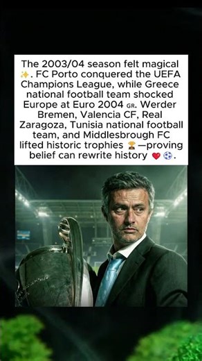 2003/04: The Season Underdogs Ruled European Football