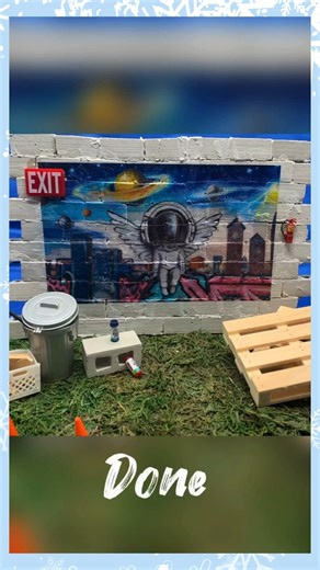 Mini Materials on Instagram: "Mini cinder blocks + real mini mortar = a winter project worth slowing down for. Our easy-to-use miniature cinder block mortar is made to work perfectly with our blocks, so every tiny layer comes together just right. Each container includes 2oz of mortar + an application stick, making it easy to build, stack, and create all season long. ❄️ Shop now: minimaterials.com #MiniMaterials #MiniCinderBlocks #MiniatureBuilding #MiniatureDIY #HolidayDIYProjects"