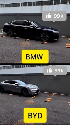 BMW vs BYD Speed Bump Test – Luxury vs Electric Suspension Comparison!