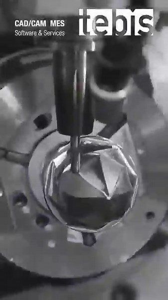 5-Axis Simultaneous CNC Milling with Tebis CAM