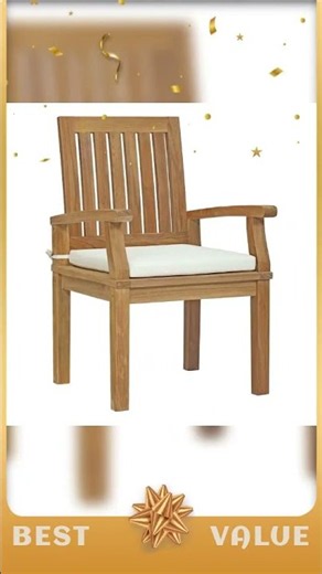 Marina 7 Piece Outdoor Patio Teak Dining Set by Modway