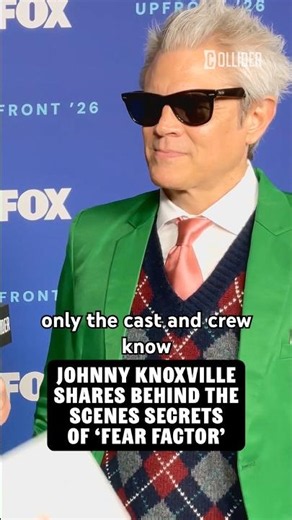 Johnny Knoxville Shares Behind The Scenes Secrets of Fear Factor #johnnyknoxville