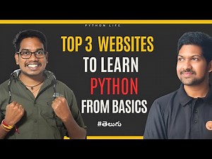 Top 3 Websites to Learn Python | Python in Telugu