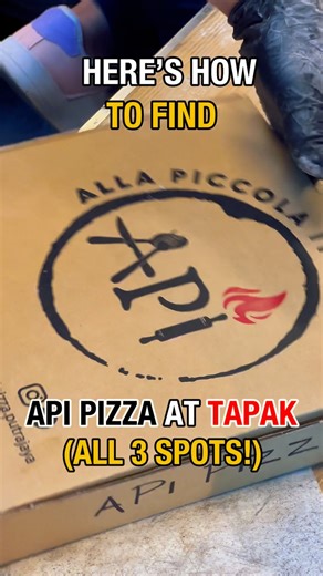 Craving for API Pizza? 🍕🔥 We’ve got you covered! Here’s where to find them! Api Pizza is now at 3 Tapak locations , each with its own vibe, but all serving the same cheesy, fire-grilled goodness that keeps people coming back for more. 👇🏼 📍 Tapak KLCC 📍 Tapak SS13, Subang Jaya 📍 Tapak Cyberjaya Find the one closest to you and taste what the hype is all about! 😋 #ApiPizza #TapakFoodHunt #StreetFoodMalaysia #PizzaLovers #TapakUrbanStreetDining | TAPAK Urban Street Dining