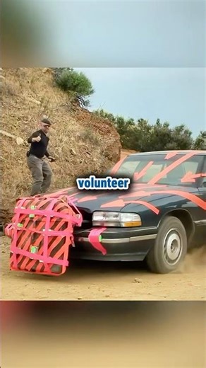 😱⛰️ Dropping a Car Off a Massive Cliff!