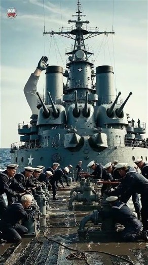 The Battleship Damage Crew | The WWII Team That Saved the Ship #warhistory #history #ww2rebuilder