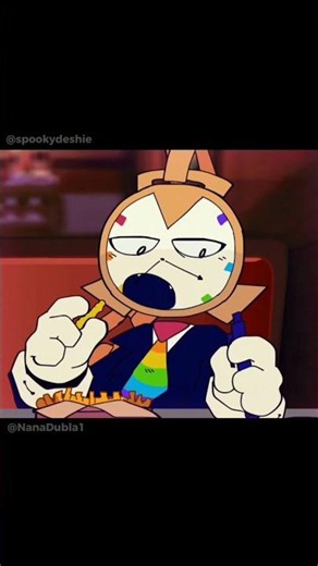 DON'T EAT MY DAD! Dandy's World animation dub #dandysworld #shortsvideo