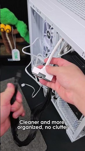 Swapped the stock black cables for Hydrus ARGB cables