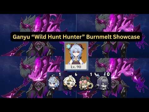 Testing Ganyu "Wild Hunter" Burnmelt: Abyss + Miliastra