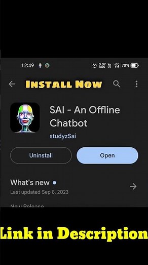 What is SAI -An Offline Chatbot 🤔 #viral #trending