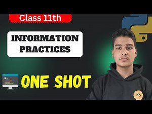 Information Practices Class 11 One Shot | JKBOSE 🔥