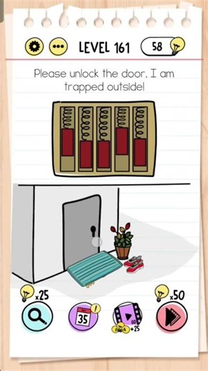 Brain test level 161 solution