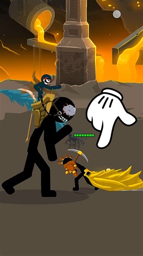 Giantlord vs Lavish Miner Boss | Stick War Legacy #stickwarsaga #short