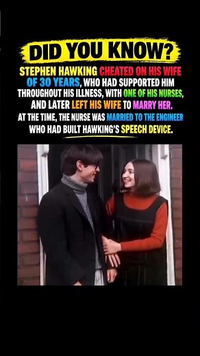 The Dark Side of Stephen Hawking's Untold Story 🤯 #didyouknow