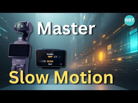 DJI Pocket 3 Slow Motion — Get Smooth, Cinematic Results!