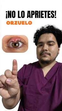 ¿Te salió un orzuelo? Esto es lo que NO debes hacer