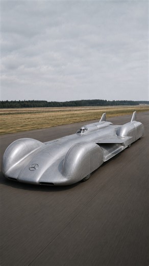 Mercedes T80: 3500 сил и рекорд, который так и не состоялся