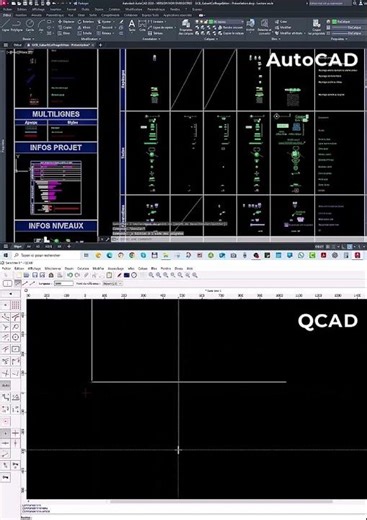 AutoCAD vs QCAD