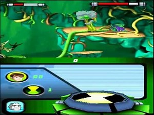 Ben 10 Alien Force Ds Walkthrough Part 12 Cave 4 (vs Evil Wildvine)