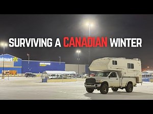 How To Survive A Cold Canadian Winter In A Truck Camper