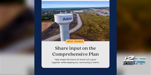 City of Anna looking for input on comprehensive plan
