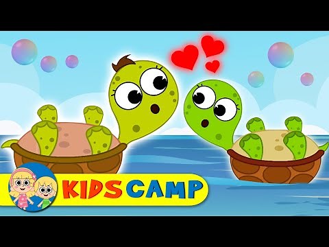 Turtle Song | I Had a Little Turtle Tiny Tim & More Kids Songs | Nursery Rhymes with Kidscamp