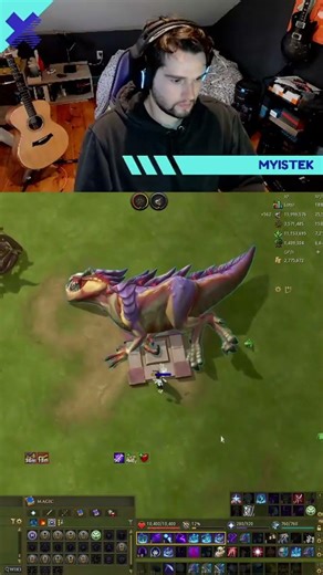 153 for the Dragon Mattock. Not crazy dry but still a grind. | #myistek on #Twitch