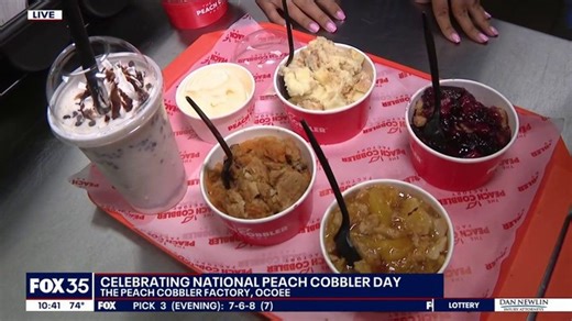 National Peach Cobbler Day: A look inside Peach Cobbler Factory | Haystack News