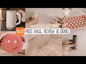 2023 TEMU First IMPRESSION Review and Haul | US Online Shopping | Very Inexpensive | HUGE TEMU Haul