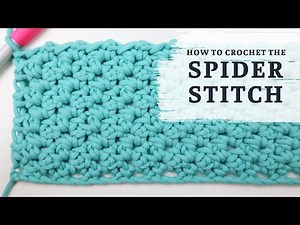 Crochet Spider Stitch Tutorial | EASY STEP-BY-STEP!