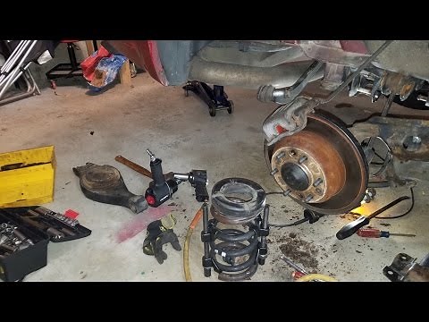 2007 Kia Sedona rear springs and subframe crossbeam installation [INVOLVED]