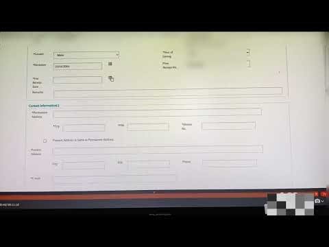 Library membership form