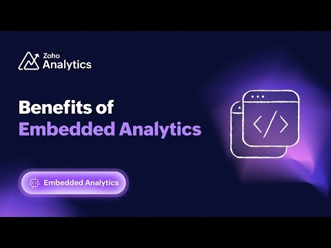 5 Ways Embedded BI Transforms Your SaaS Product in 2026 | Zoho Analytics