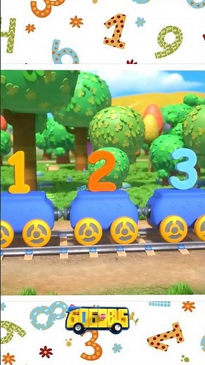 🚌Count 1 To 10 With GoGoBus | Number Song #shorts #kidssong #numbersong