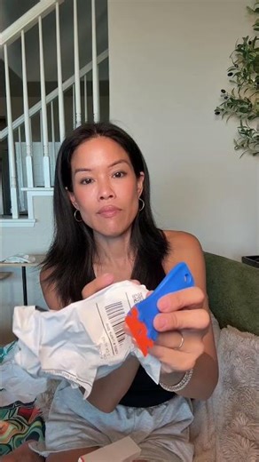 Plastic Razor Blade Scraper (2 pack) with 120 blades — sticker remover, label remover,