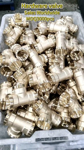 Copper Pipe Fittings Direct Factory | MOQ 3000 PCS #pipefittings #factory #factory