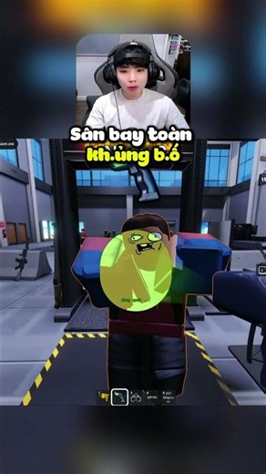 Sân bay khủng bố quá =)) #rubytv #roblox