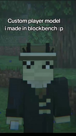 Hobbies in Minecraft: Custom Player Models with Blockbench