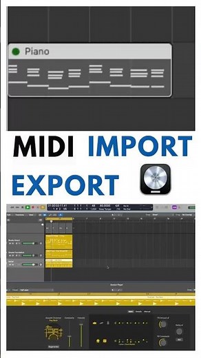 How to Export & Import MIDI Files in Logic Pro | Quick & Easy Tutorial