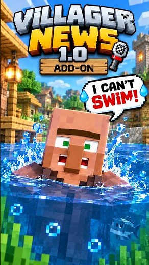 Minecraft Villagers Can Talk Now?! – Villager News Addon