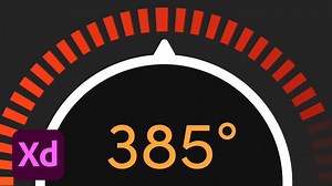 Interactive Timer Widget | Xd Prototyping Challenge | Adobe Creative Cloud