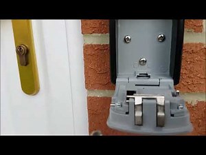 How to open and close key box