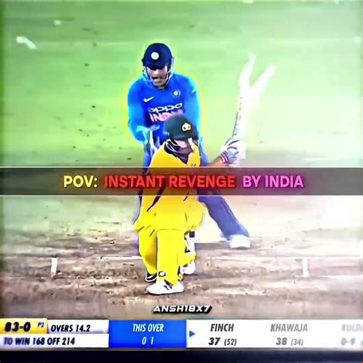INSTANT REVENGE☠️🥶#odi#ipl#cricket#shorts