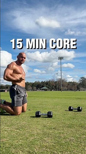 🔥 Dumbbell Core Workout (5 Moves for Six Pack Abs)