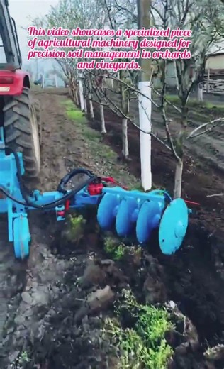 Precision Orchard Cultivation: The Spedo Automatic Offset Disc Harrow