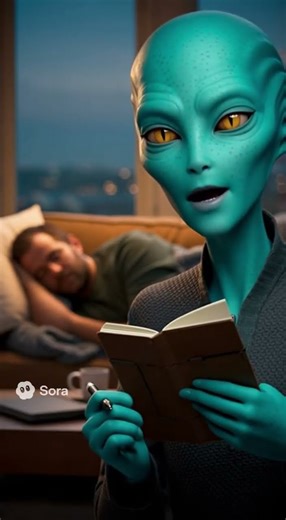 Alien Observes Humans: The Nightly Power-Down Mystery 👽💤 #alienhumor #earthisweird #spacecomedy