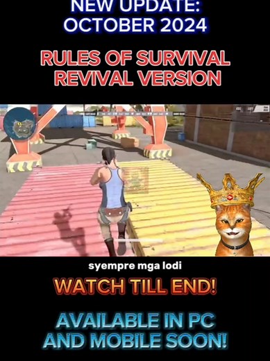 Rules of Survival 2024 Update: Revival Version